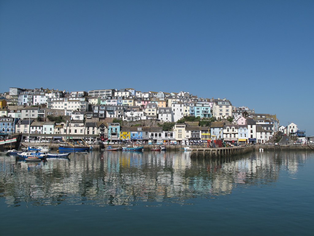 Reflections on Brixham, Devon, England in or near Brixham