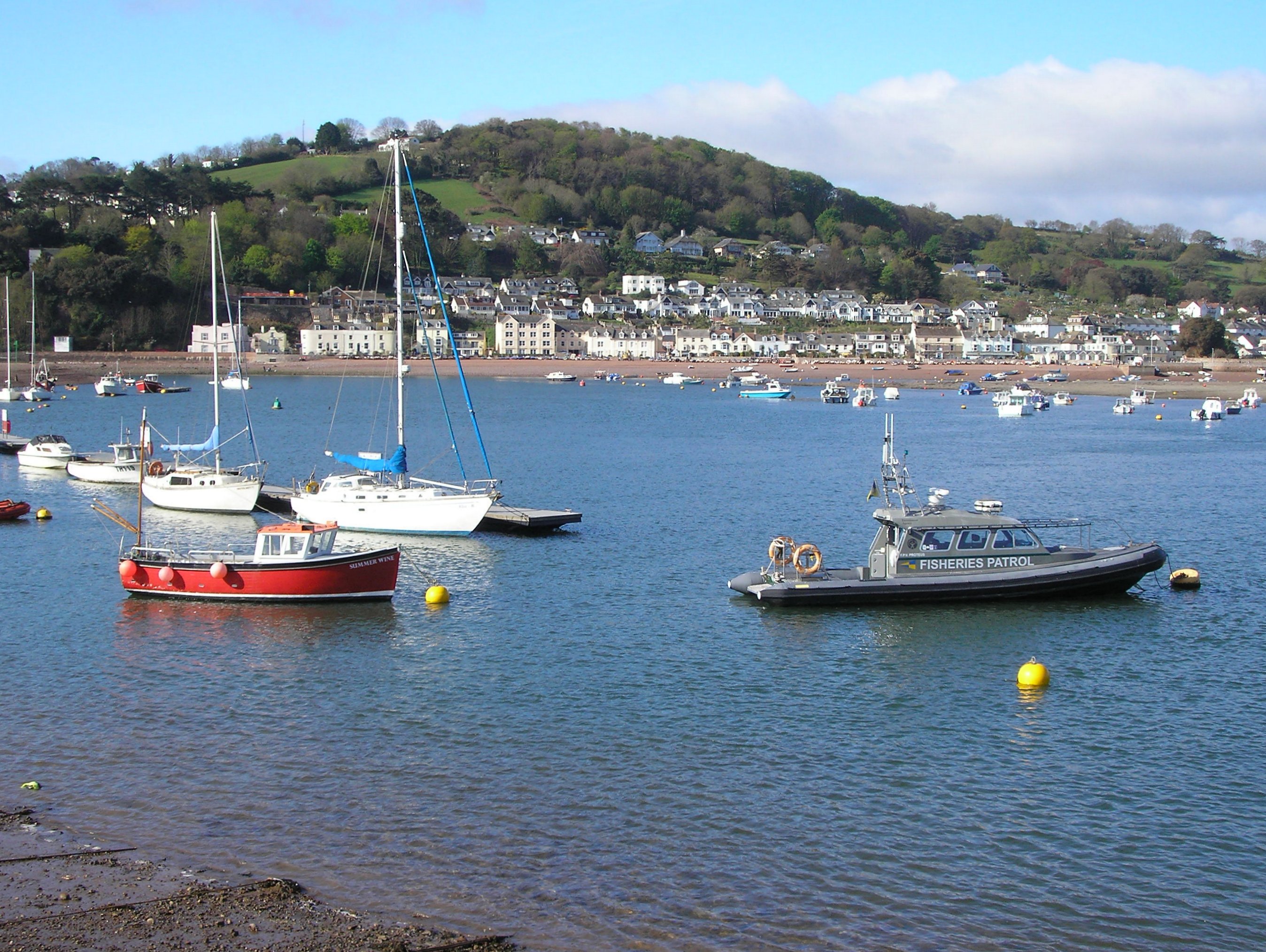 Shaldon, Devon, from Teignmouth, 5 May 2013 in or near Teignbridge